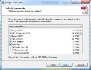 PDFCreator-Install