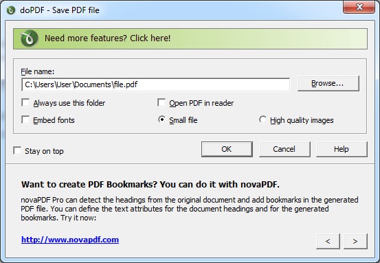 primopdf vs cutepdf vs dopdf